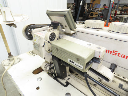 KM-1070BLX-7 Fortuna Industrial Sewing Embroidery Servo Machine 230VAC 1Ph *Read