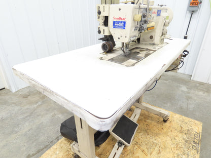 KM-1070BLX-7 Fortuna Industrial Sewing Embroidery Servo Machine 230VAC 1Ph *Read