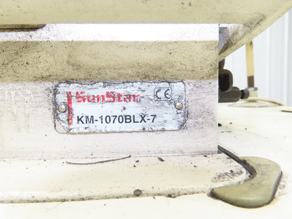 KM-1070BLX-7 Fortuna Industrial Sewing Embroidery Servo Machine 230VAC 1Ph *Read