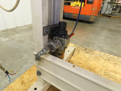 KM-1070BLX-7 Fortuna Industrial Sewing Embroidery Servo Machine 230VAC 1Ph *Read