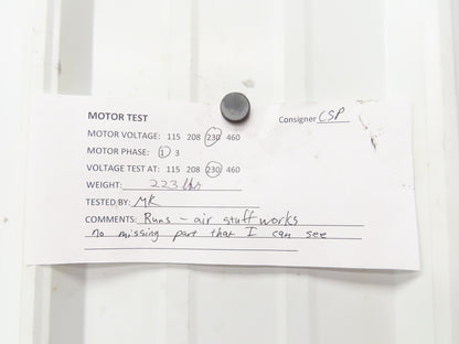 KM-1070BLX-7 Fortuna Industrial Sewing Embroidery Servo Machine 230VAC 1Ph *Read