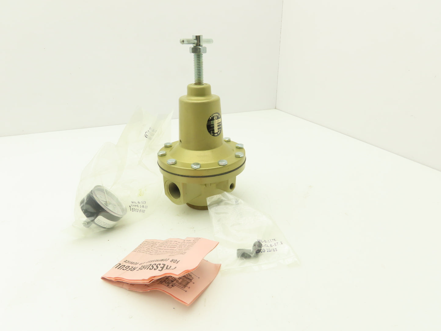 Norgren 11-002-085 Pneumatic Air Pressure Regulator 3/4"NPT 400/125psi