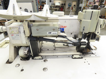 KM-1072BLX-7 Fortuna Industrial Sewing Embroidery Servo Machine 230VAC 1Ph *Read