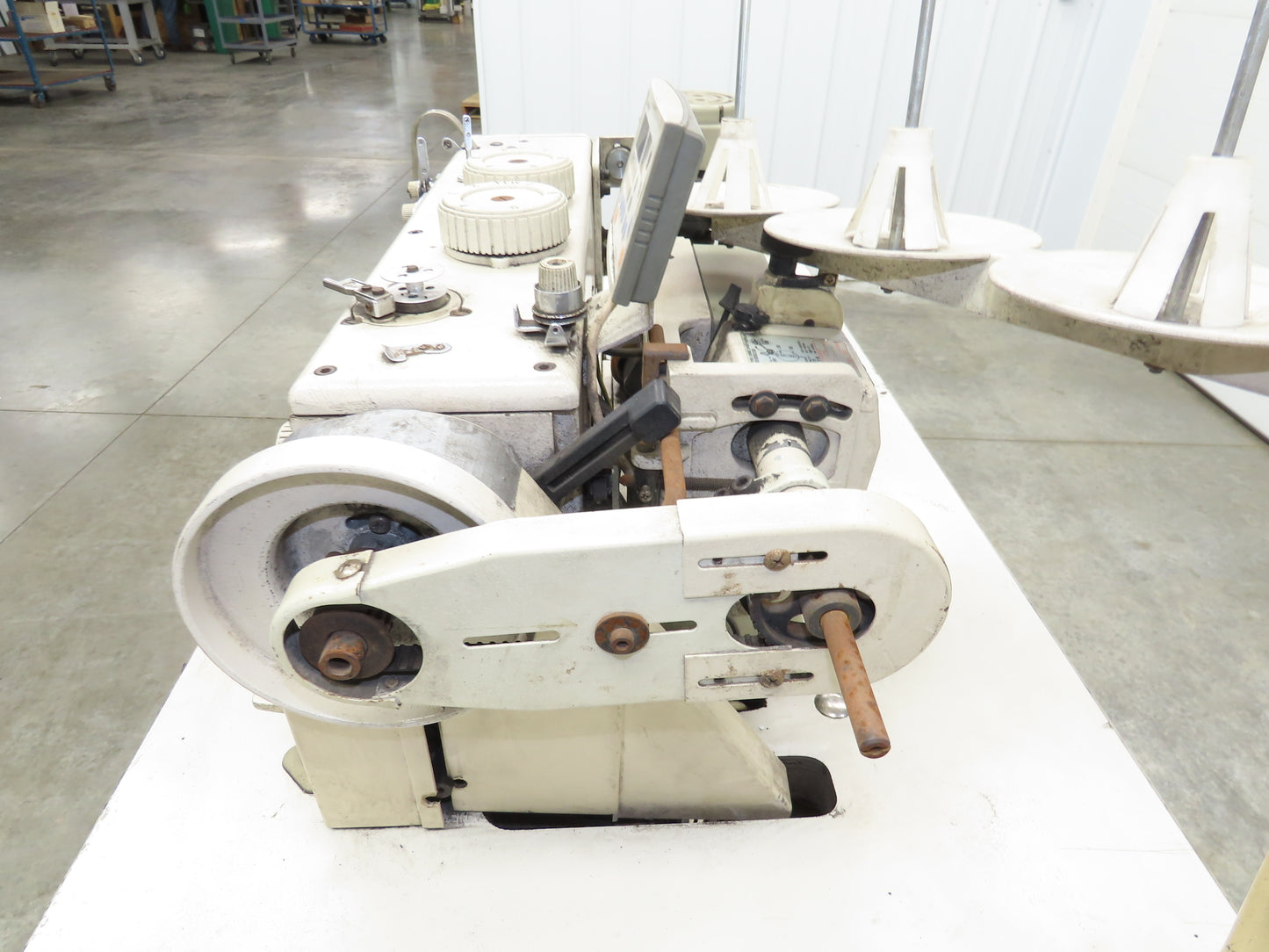 KM-1072BLX-7 Fortuna Industrial Sewing Embroidery Servo Machine 230VAC 1Ph *Read