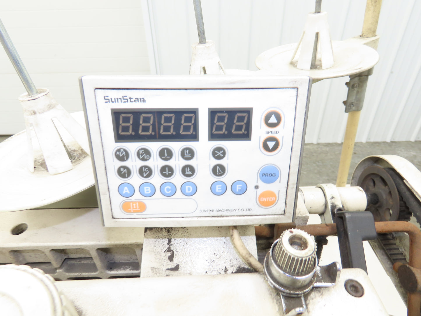 KM-1072BLX-7 Fortuna Industrial Sewing Embroidery Servo Machine 230VAC 1Ph *Read