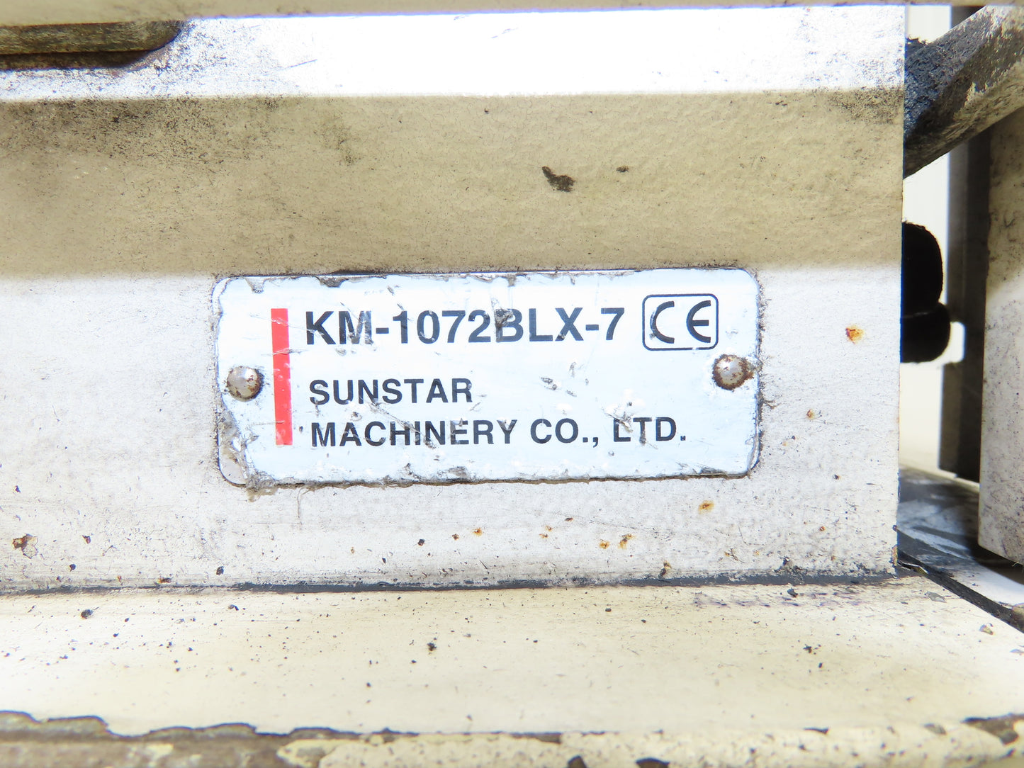 KM-1072BLX-7 Fortuna Industrial Sewing Embroidery Servo Machine 230VAC 1Ph *Read