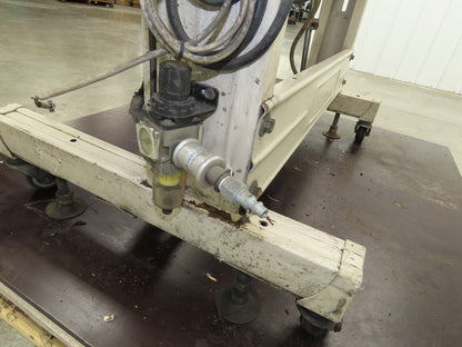 KM-1072BLX-7 Fortuna Industrial Sewing Embroidery Servo Machine 230VAC 1Ph *Read