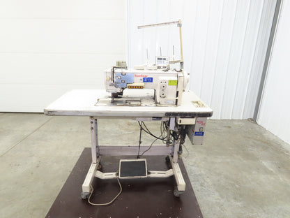 KM-1072BLX-7 Fortuna Industrial Sewing Embroidery Servo Machine 230VAC 1Ph *Read