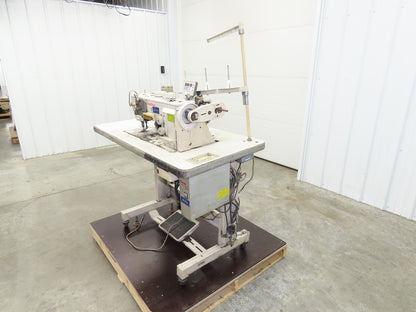 KM-1072BLX-7 Fortuna Industrial Sewing Embroidery Servo Machine 230VAC 1Ph *Read