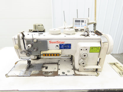 KM-1072BLX-7 Fortuna Industrial Sewing Embroidery Servo Machine 230VAC 1Ph *Read