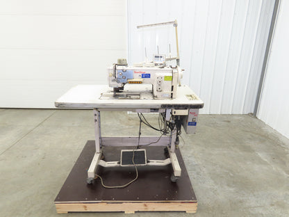 KM-1072BLX-7 Fortuna Industrial Sewing Embroidery Servo Machine 230VAC 1Ph *Read