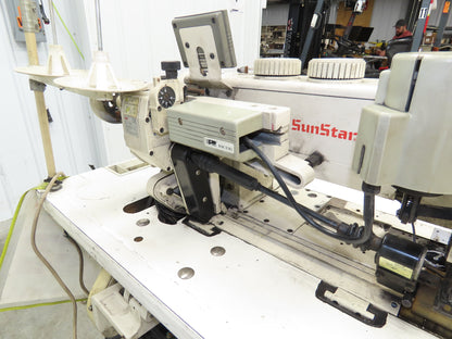 KM-1070BLX-7 Fortuna Industrial Sewing Embroidery Servo Machine 230VAC 1Ph *Read