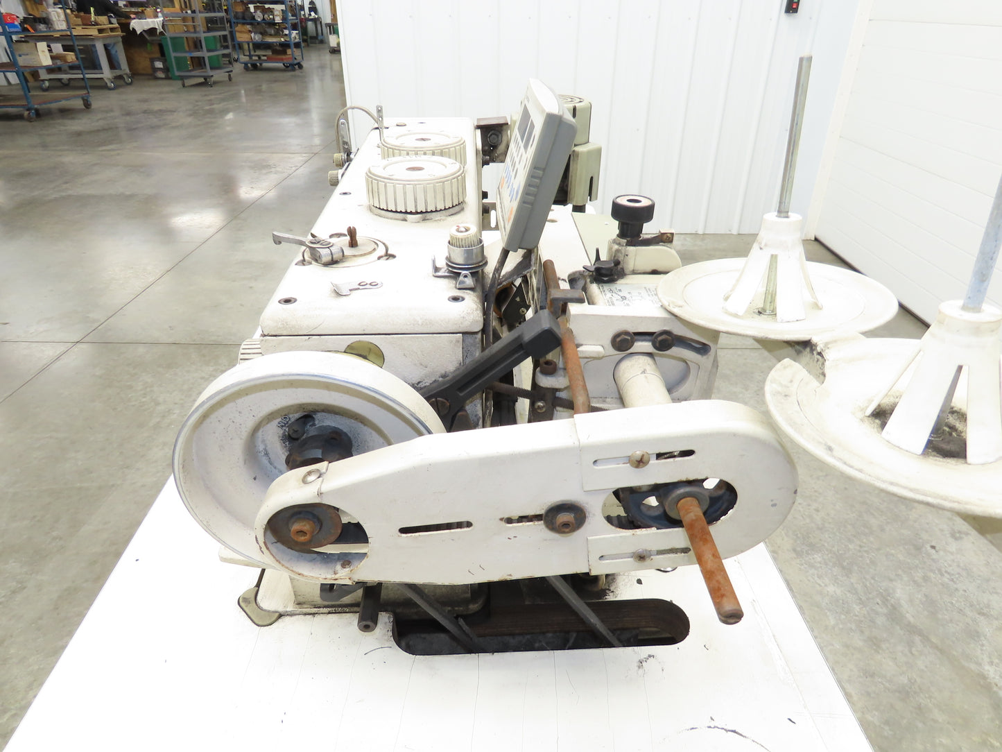 KM-1070BLX-7 Fortuna Industrial Sewing Embroidery Servo Machine 230VAC 1Ph *Read