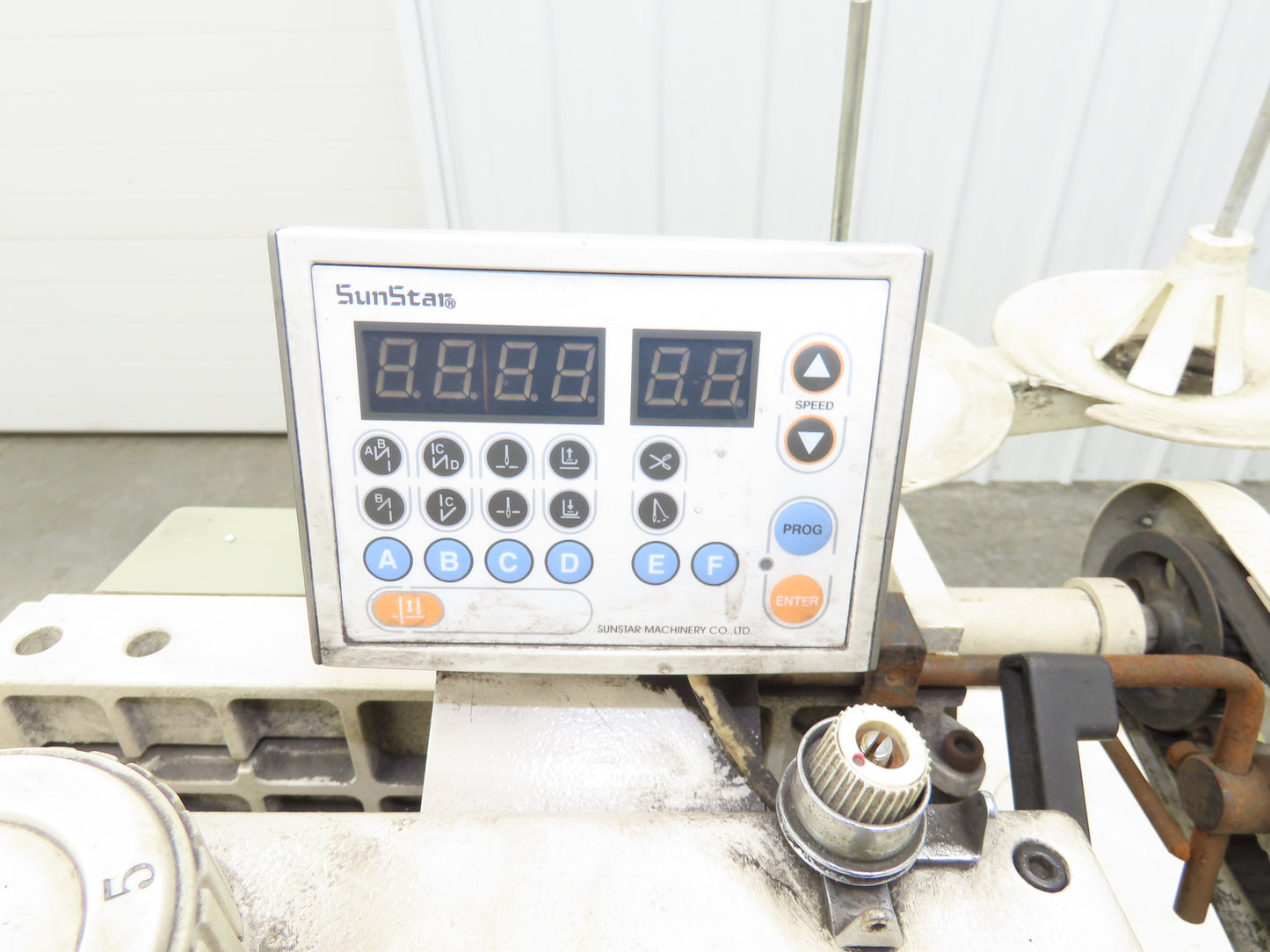 KM-1070BLX-7 Fortuna Industrial Sewing Embroidery Servo Machine 230VAC 1Ph *Read