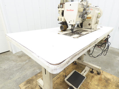 KM-1070BLX-7 Fortuna Industrial Sewing Embroidery Servo Machine 230VAC 1Ph *Read