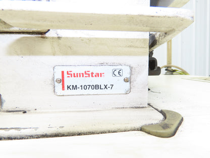 KM-1070BLX-7 Fortuna Industrial Sewing Embroidery Servo Machine 230VAC 1Ph *Read