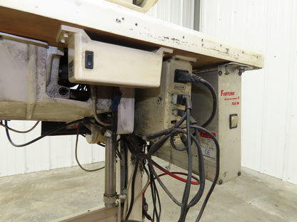 KM-1070BLX-7 Fortuna Industrial Sewing Embroidery Servo Machine 230VAC 1Ph *Read