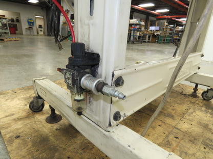 KM-1070BLX-7 Fortuna Industrial Sewing Embroidery Servo Machine 230VAC 1Ph *Read