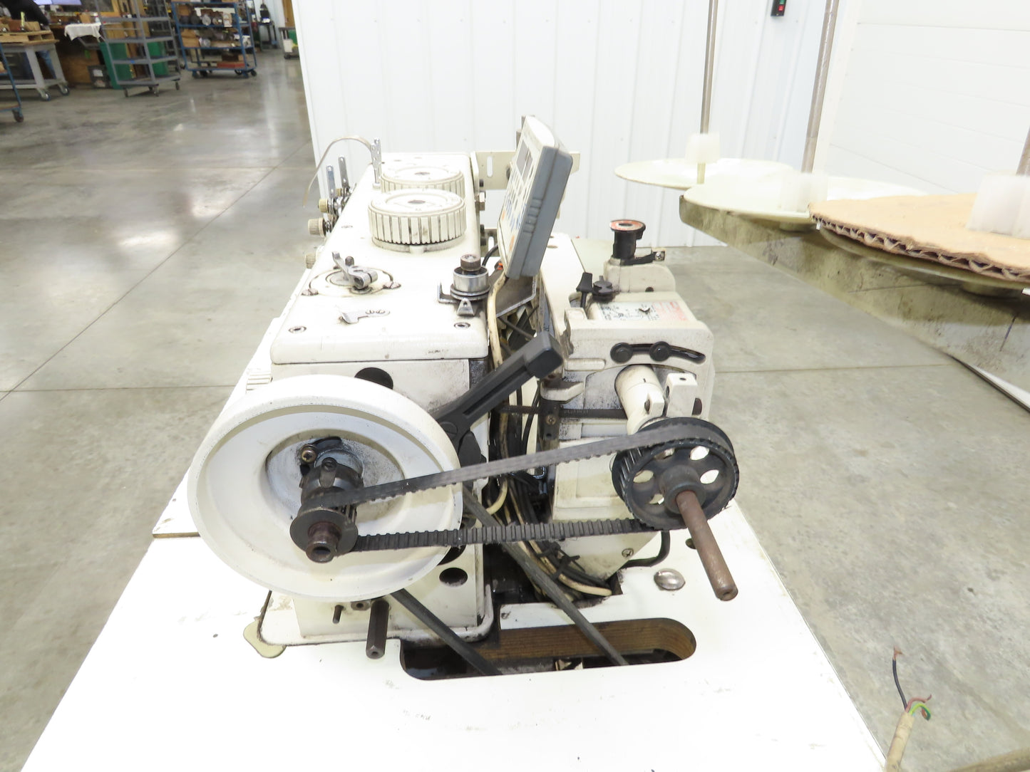 KM-1072BLX-7 Fortuna Industrial Sewing Embroidery Servo Machine 230VAC 1Ph *Read