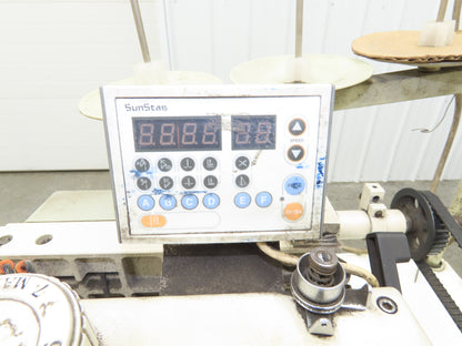 KM-1072BLX-7 Fortuna Industrial Sewing Embroidery Servo Machine 230VAC 1Ph *Read