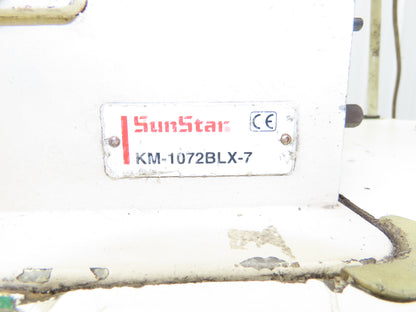 KM-1072BLX-7 Fortuna Industrial Sewing Embroidery Servo Machine 230VAC 1Ph *Read