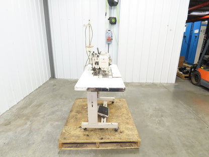 KM-1072BLX-7 Fortuna Industrial Sewing Embroidery Servo Machine 230VAC 1Ph *Read