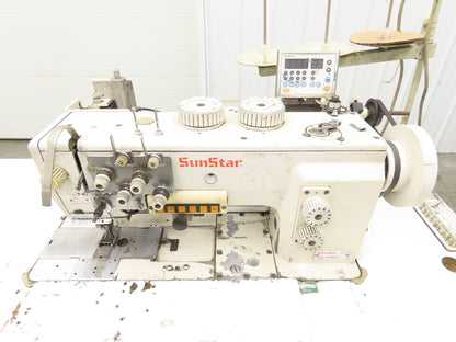 KM-1072BLX-7 Fortuna Industrial Sewing Embroidery Servo Machine 230VAC 1Ph *Read