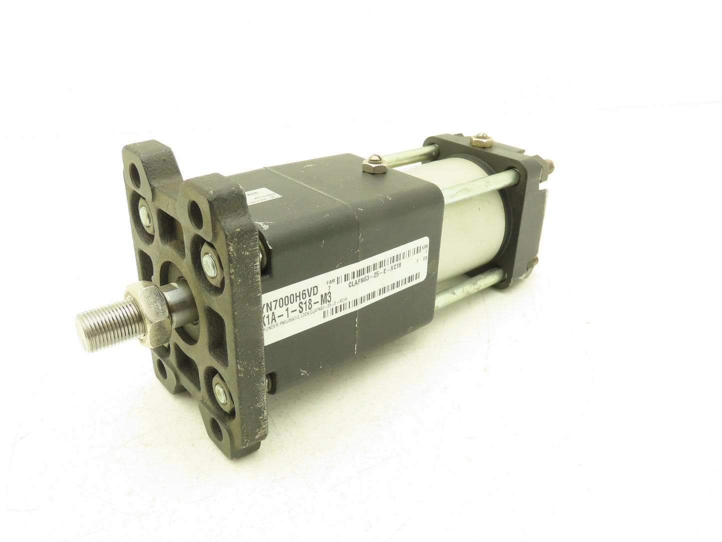 SMC CLAFN63-25-E-XC18 Pneumatic Air Cylinder 63mm Bore 20mm Stroke Locking Rod