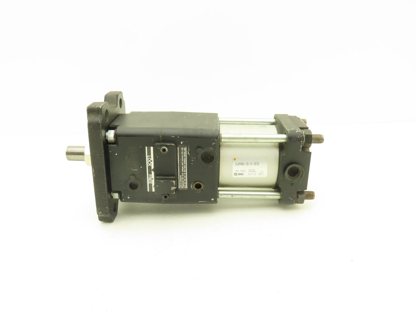 SMC CLAFN63-25-E-XC18 Pneumatic Air Cylinder 63mm Bore 20mm Stroke Locking Rod