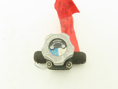 Rockwell Hanna 1/2" Diaphragm Pinch Valve Buttweld Fig CWP 5