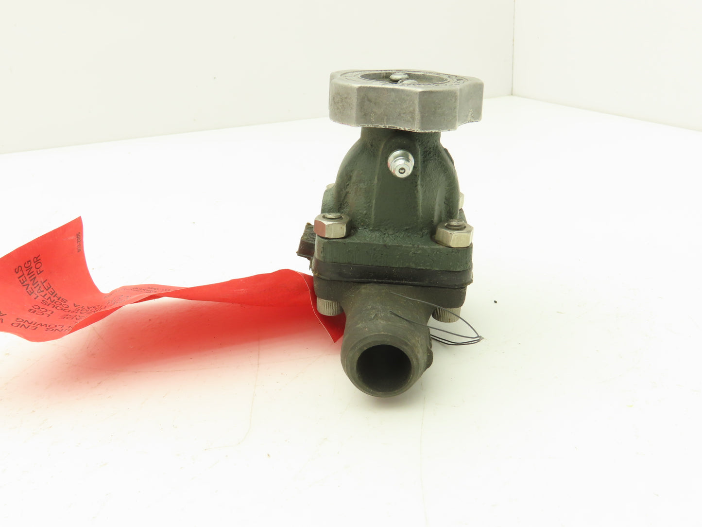 Rockwell Hanna 1/2" Diaphragm Pinch Valve Buttweld Fig CWP 5