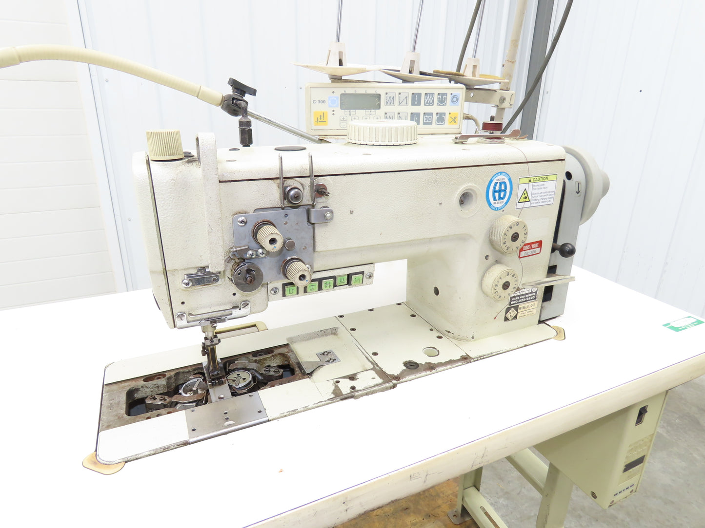 Seiko BBW-28BLC-BTFL-CD-DS Industrial Sewing Walkling Foot Machine 110V *Read