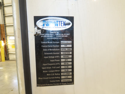 Hydraulic 12 Ton Press 8" Stroke Punch Die C Frame 10" Bore 3000PSI 7.5Hp 3Ph