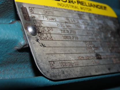 Hydraulic 12 Ton Press 8" Stroke Punch Die C Frame 10" Bore 3000PSI 7.5Hp 3Ph