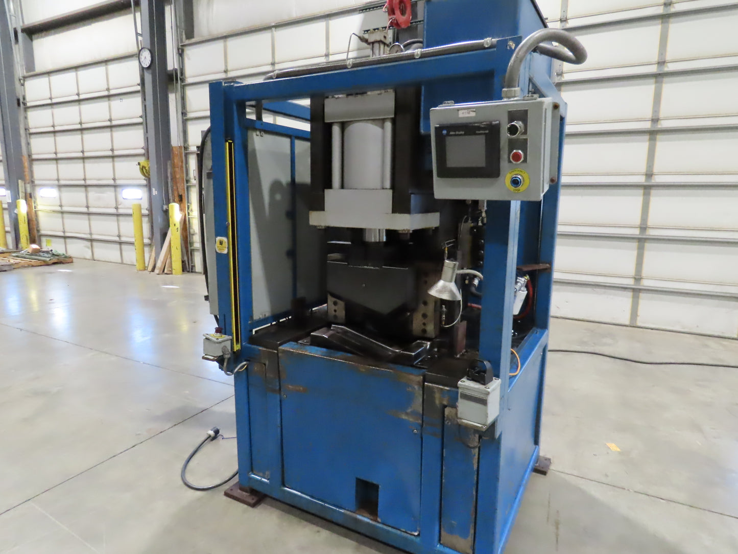 Hydraulic 12 Ton Press 8" Stroke Punch Die C Frame 10" Bore 3000PSI 7.5Hp 3Ph