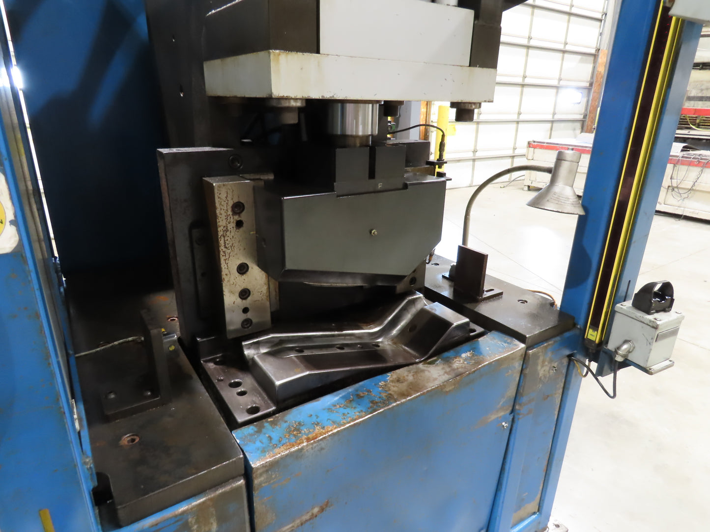 Hydraulic 12 Ton Press 8" Stroke Punch Die C Frame 10" Bore 3000PSI 7.5Hp 3Ph