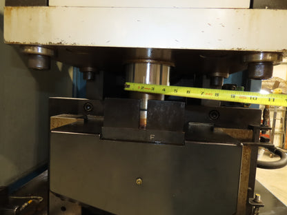 Hydraulic 12 Ton Press 8" Stroke Punch Die C Frame 10" Bore 3000PSI 7.5Hp 3Ph