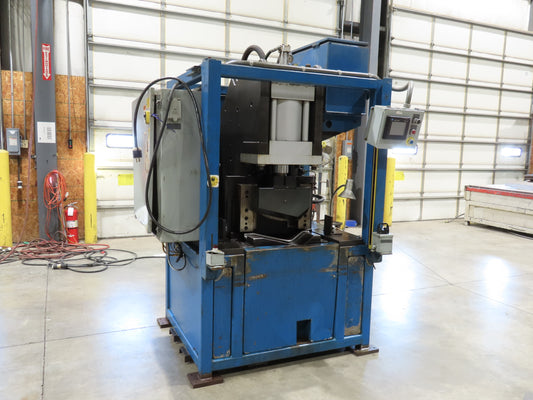 Hydraulic 12 Ton Press 8" Stroke Punch Die C Frame 10" Bore 3000PSI 7.5Hp 3Ph