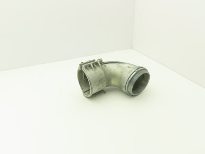NA Metallic Flex Squeeze Connector 4" 90° Elbow Zinc Die Cast
