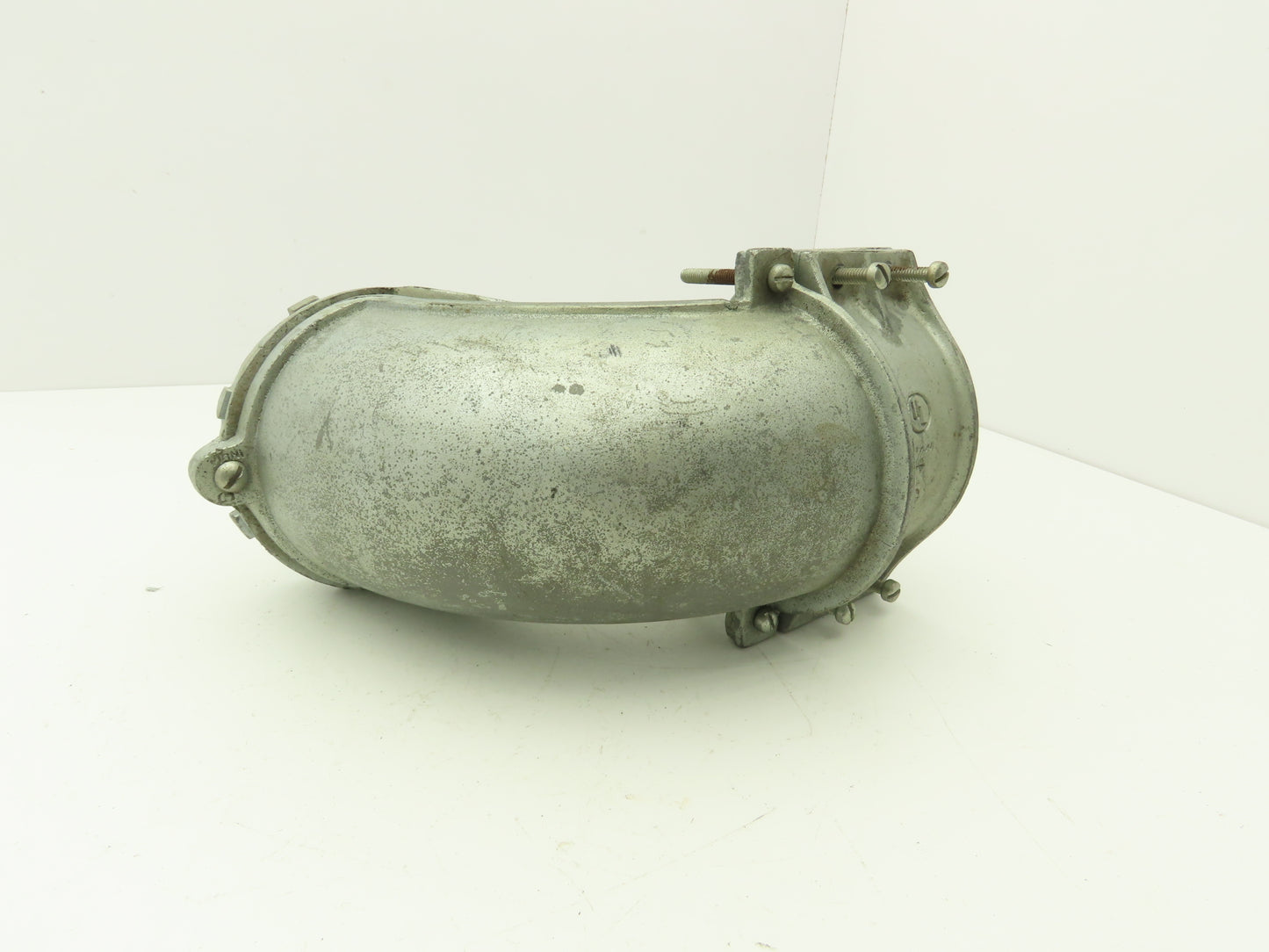 NA Metallic Flex Squeeze Connector 4" 90° Elbow Zinc Die Cast