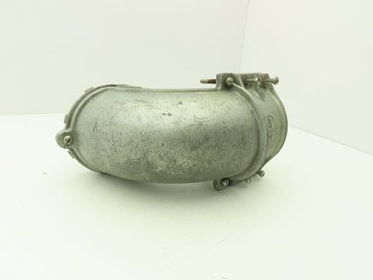 NA Metallic Flex Squeeze Connector 4" 90° Elbow Zinc Die Cast