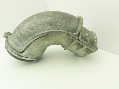 NA Metallic Flex Squeeze Connector 4" 90° Elbow Zinc Die Cast