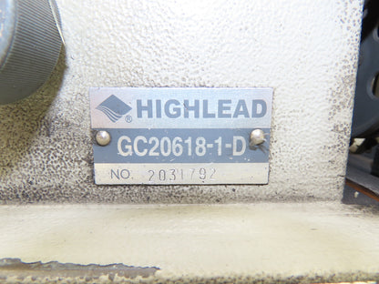 Highlead GC20618-1-D Industrial Sewing Walkling Foot Machine 	220-240V *Read