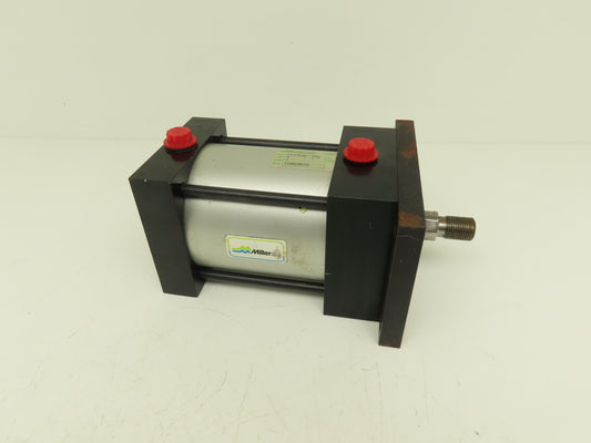 Miller Fluid Power AL61B2N Pneumatic Air Cylinder 4" Bore 3" Stroke 250 PSI