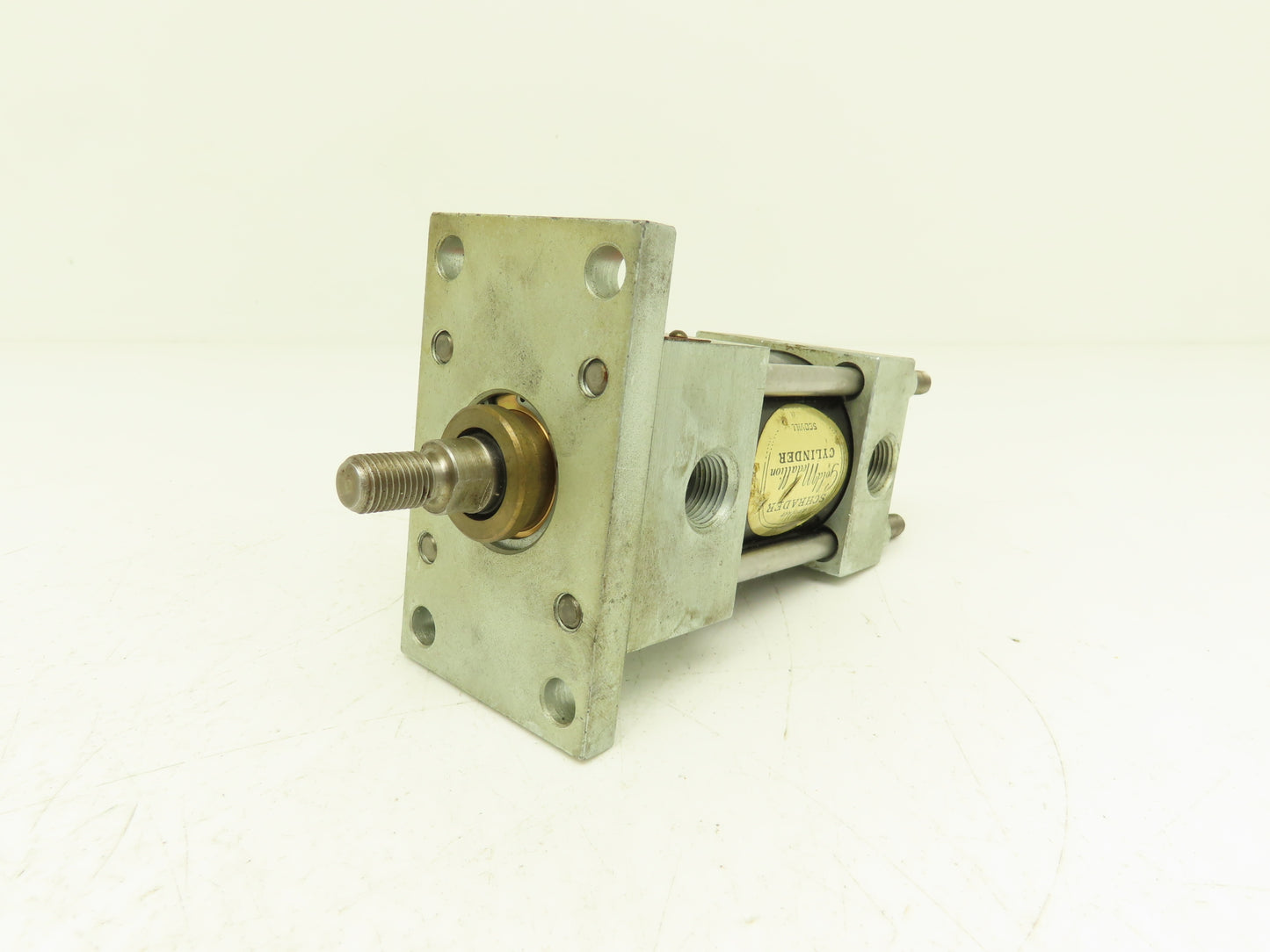 Schrader 30041-0010 Pneumatic Air Cylinder 2" Bore 1" Stroke 250 PSI Lot of 2