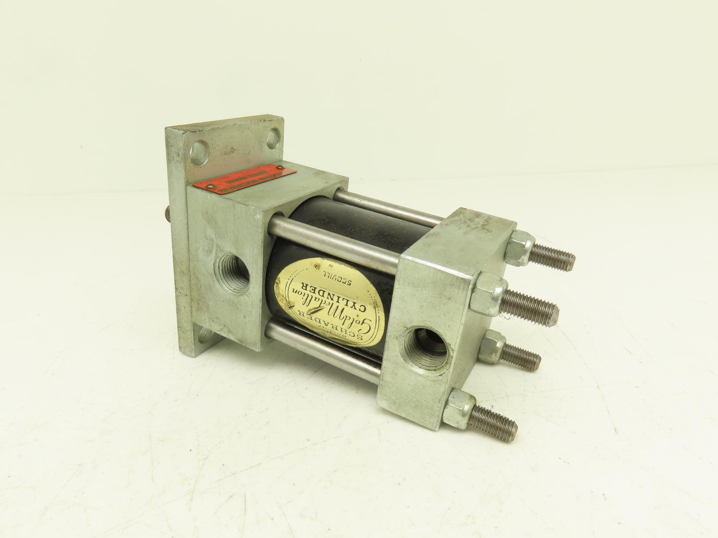 Schrader 30041-0010 Pneumatic Air Cylinder 2" Bore 1" Stroke 250 PSI Lot of 2