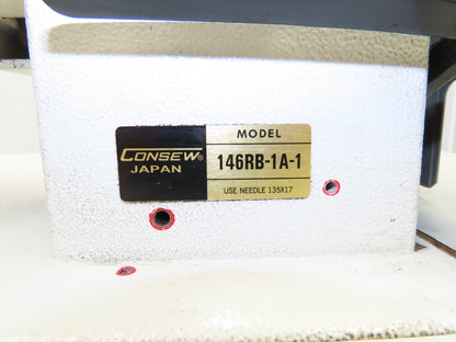 Consew 146RB-1A-1 Industrial Sewing Walkling Foot Machine 220VAC *Read