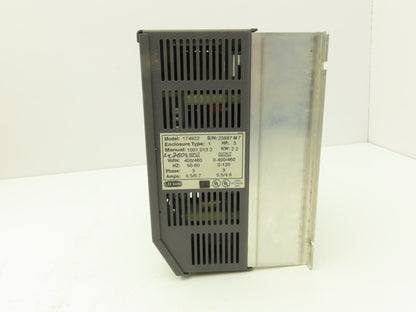 Leeson 174922 Speedmaster Adjustable Speed AC Motor Control VFD 3Hp 460V 3PH