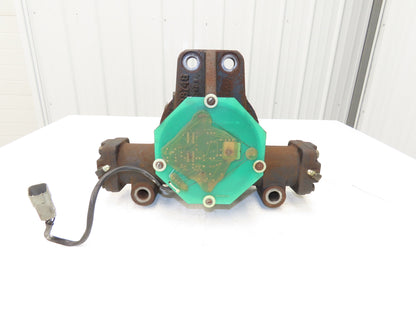 Caterpillar EP18KT Electric Forklift Dual-Wheel Rear Pivot Axle 6 Lug Assembly