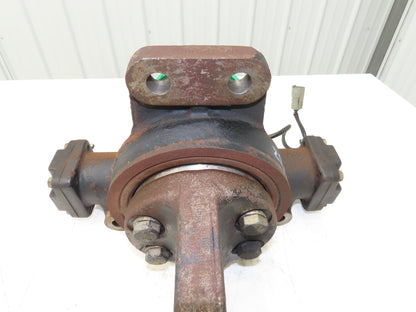 Caterpillar EP18KT Electric Forklift Dual-Wheel Rear Pivot Axle 6 Lug Assembly